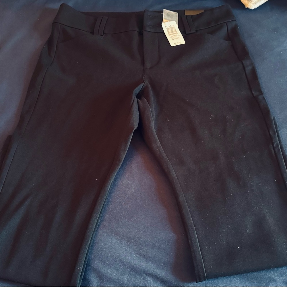 Torrid Black Boot Cut Trousers Pants Size 16S